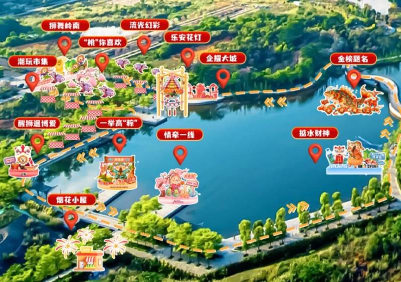 2025佛山春节灯光秀汇总(时间+地点)