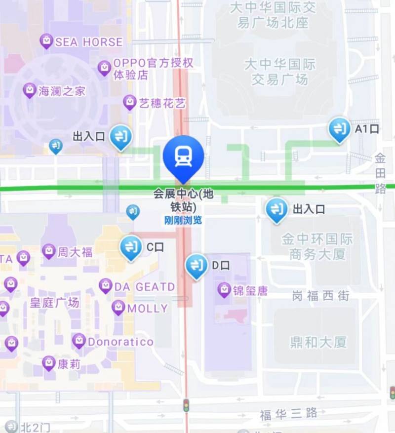 2025福田节日大道花市封路路段+封路时间（7）