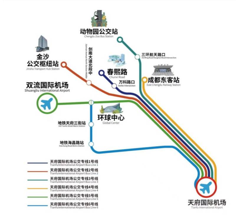 天府机场大巴时刻表2025