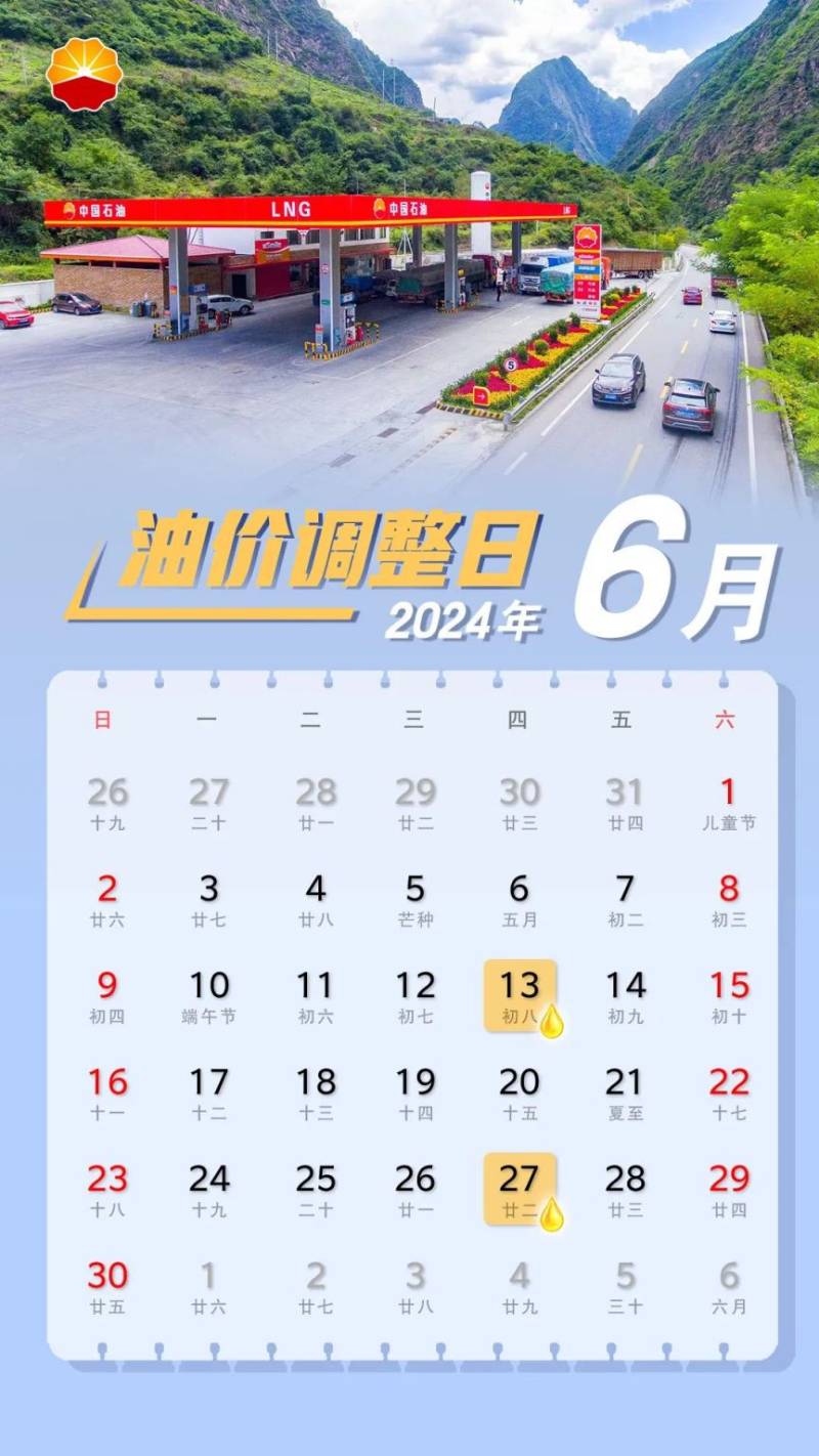2025年全国油价调整日历时间表及价格（8）