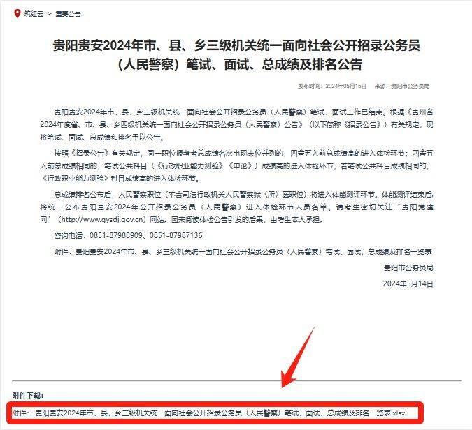 2024贵州省考进面名单一览（4）