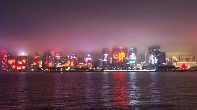 青岛浮山湾灯光秀观赏全攻略（时间+地点+交通攻略）（2）