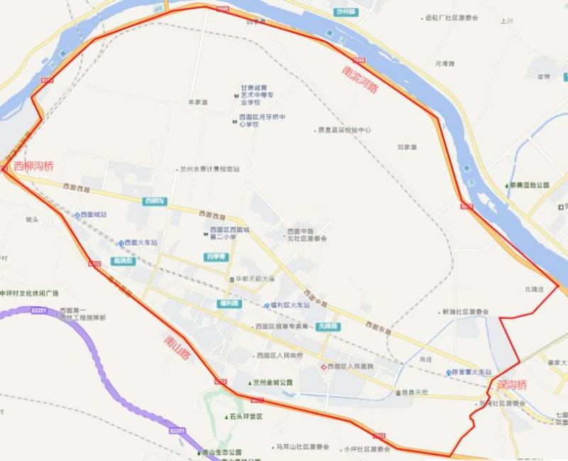 2025兰州市主城四区春节期间禁止燃放烟花爆竹区域及时间（3）