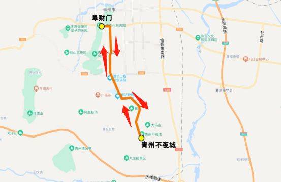 2025年青州不夜城春节旅游专线发车时间