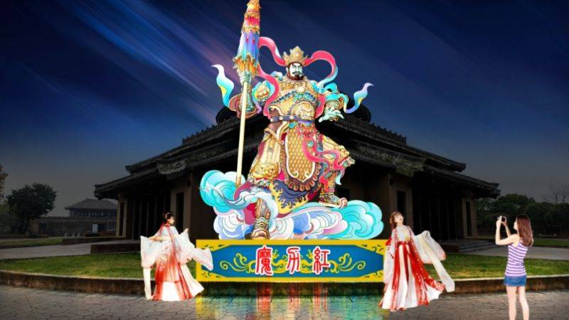 2025陕西宝鸡市周原景区封神文化灯会游玩攻略（时间+地点+节目）（6）
