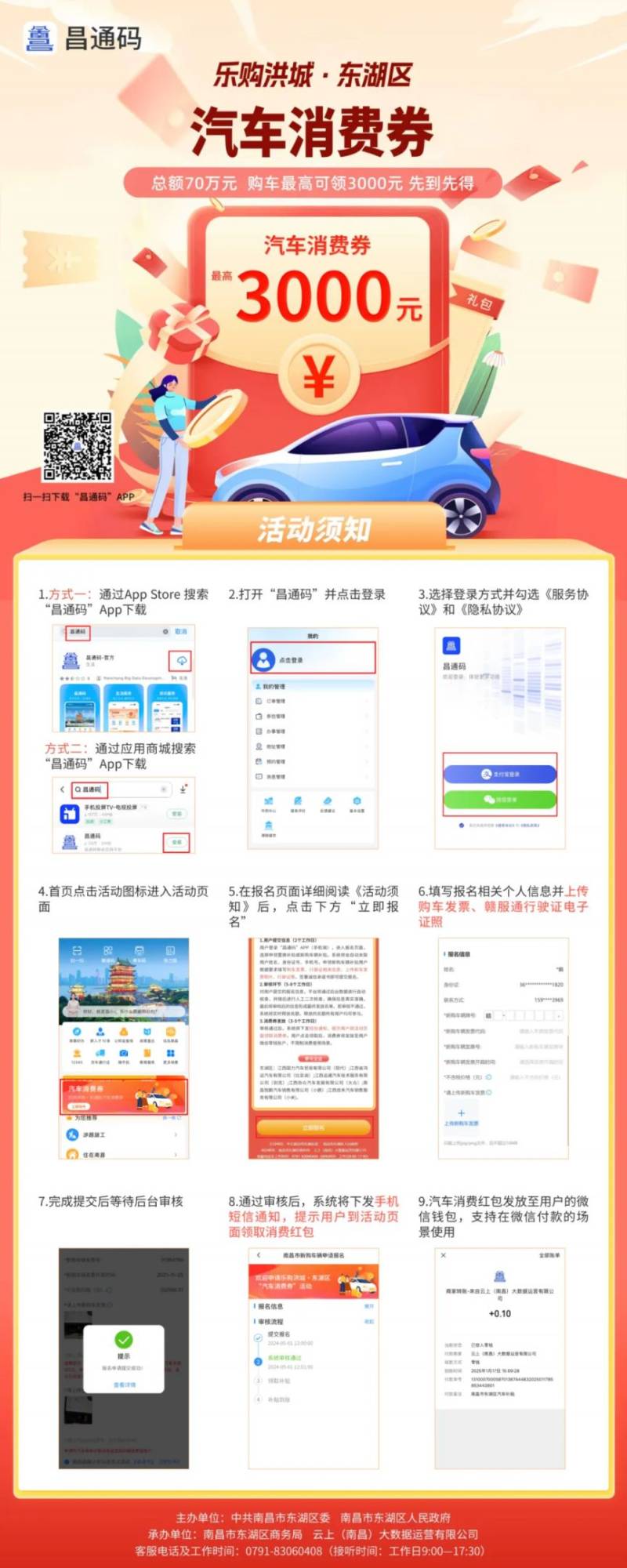 2025南昌东湖区汽车消费券申领指南（时间+规则+流程）（2）