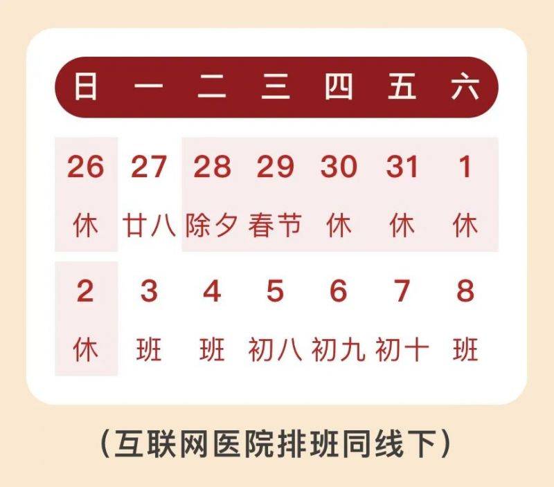 2025年春节期间 上海浦东各大医院门急诊安排(8) 2025年春节期间 上海浦东各大医院门急诊安排(8)