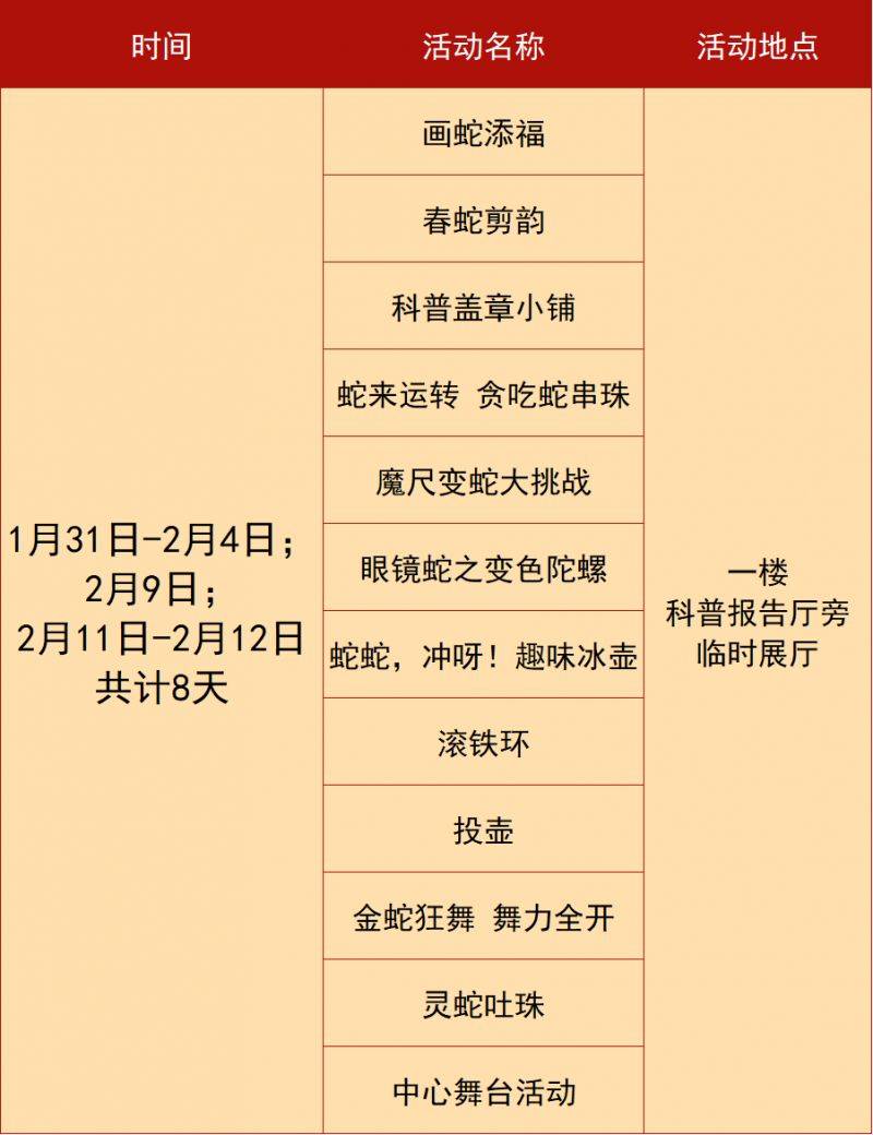 2025江西省科技馆春节假期科学活动汇总（时间+地点+内容）