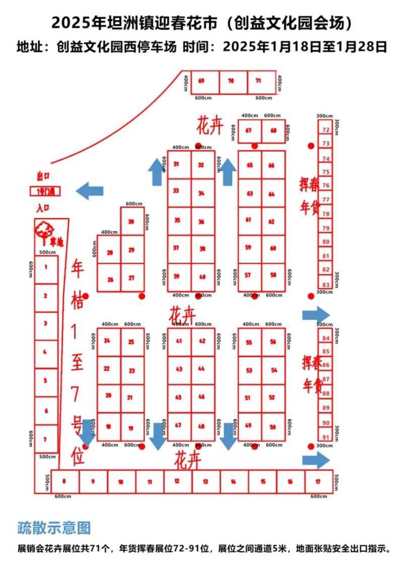 2025年坦洲镇迎春花市（时间+地点+公交出行指引）（4）