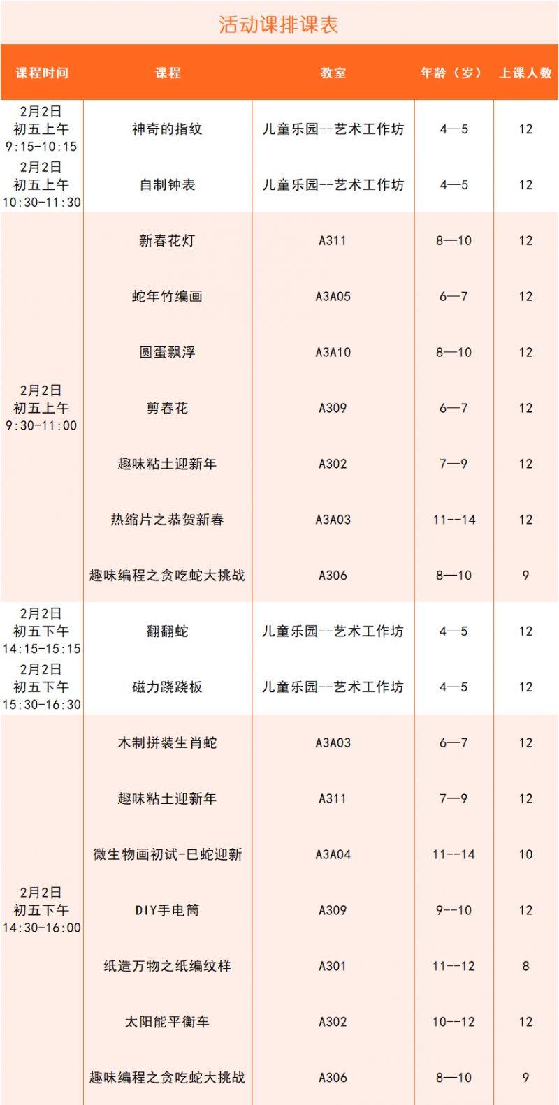 2025江西省科技馆春节假期科学之旅科学课程报名（时间+课程）（3）