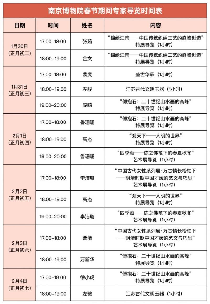 2025南京博物院春节活动安排（时间+展览+活动时间表）（8）