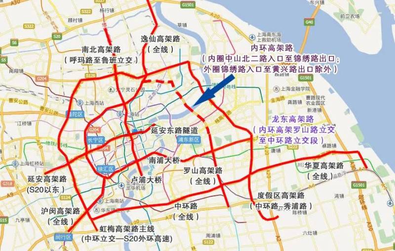 上海限行规定限行时间及限行路段 上海限行规定限行时间及限行路段