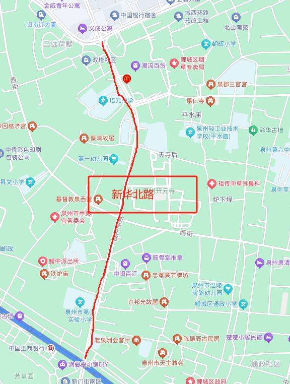 2025泉州古城春节限行时间及路段（4）