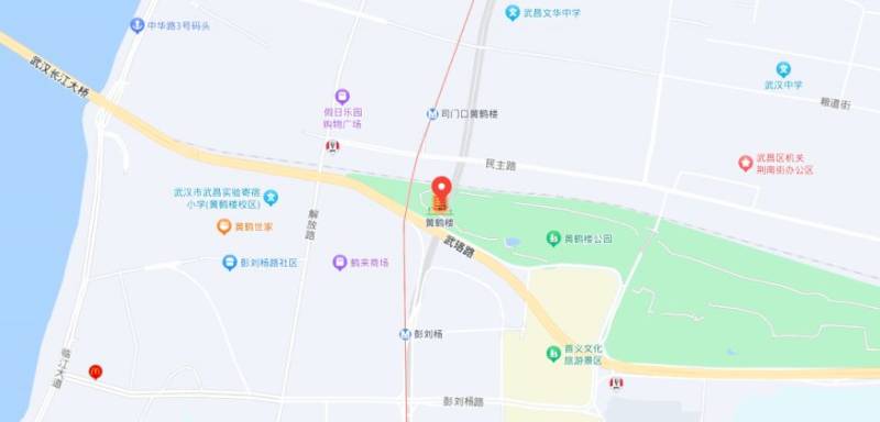 武汉黄鹤楼在哪个位置？怎么去？