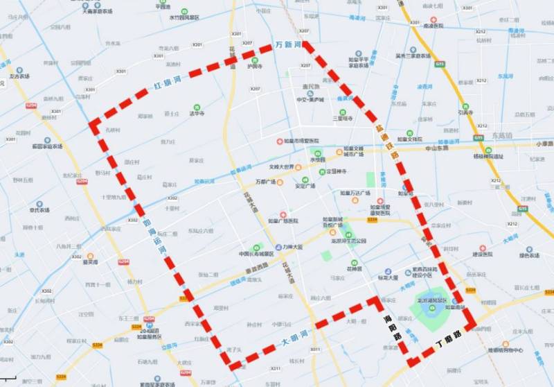 2025南通如皋市烟花禁放区域