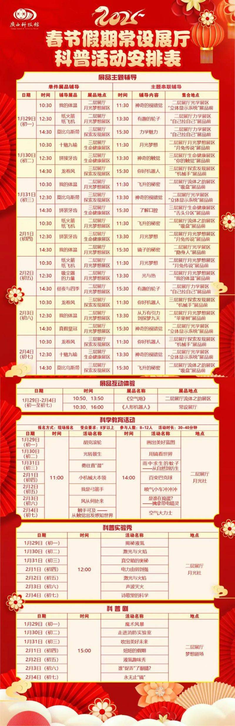2025年广西科技馆春节活动有哪些（时间+地点+内容）（2）