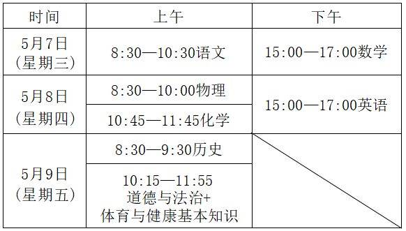 福州市2024-2025学年中学部分年级教学质量抽测安排（2）