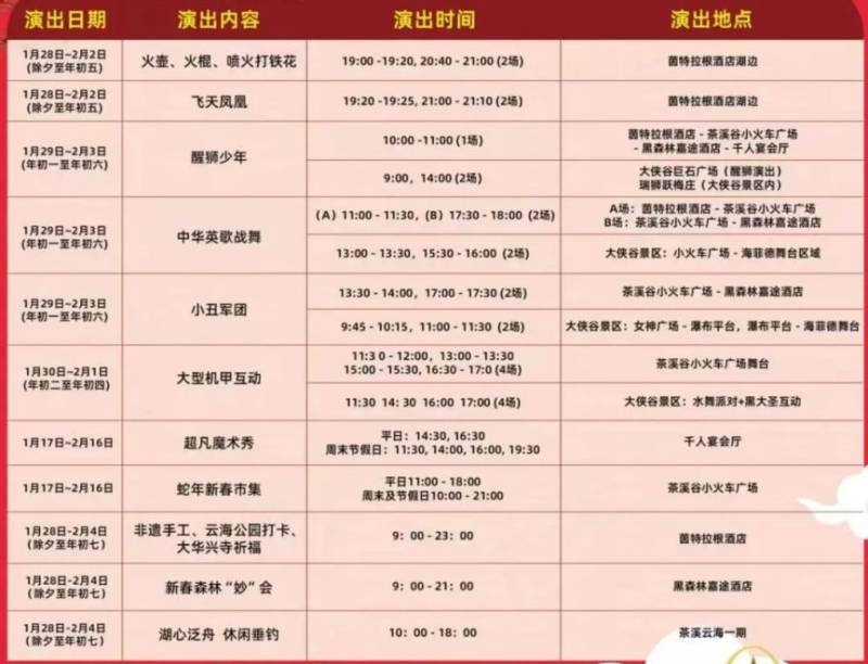 2025深圳春节打铁花表演汇总（时间+地点+门票）（8）