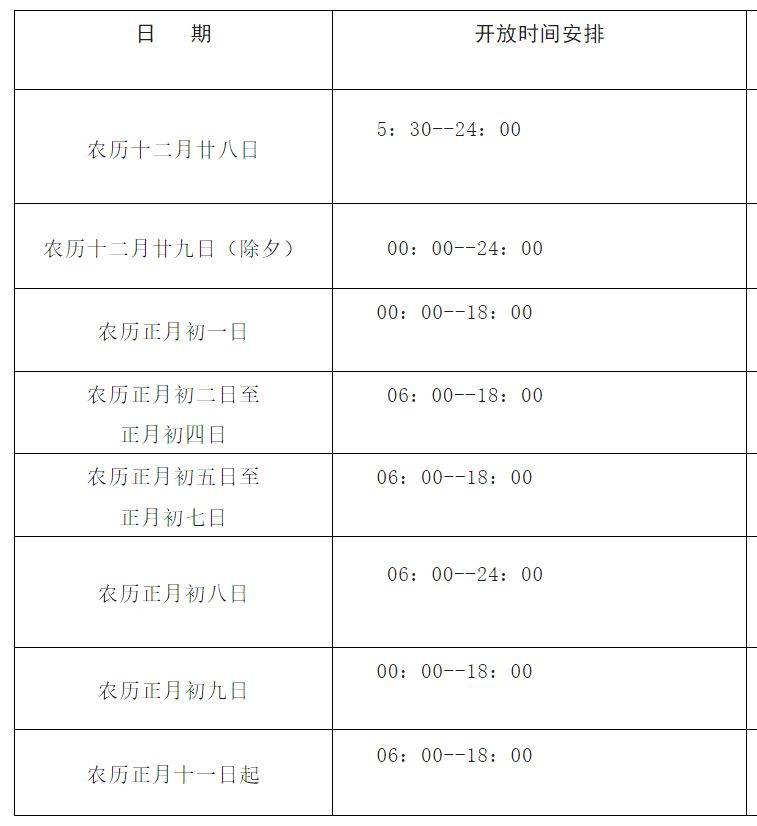 2025泉州元妙观春节期间开放时间