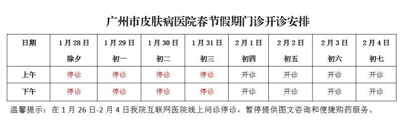 2025年春节假期广州部分市属医院开诊时间(9) 2025年春节假期广州部分市属医院开诊时间(9)