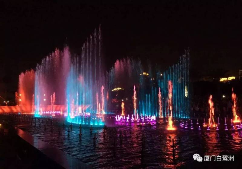 厦门白鹭洲音乐喷泉演出攻略（时间+地点+门票+交通）（2）