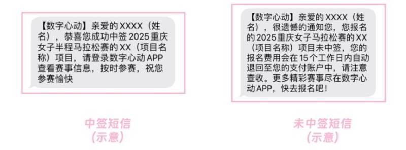 2025重庆女子马拉松抽签结果公布时间及查询方式（6）