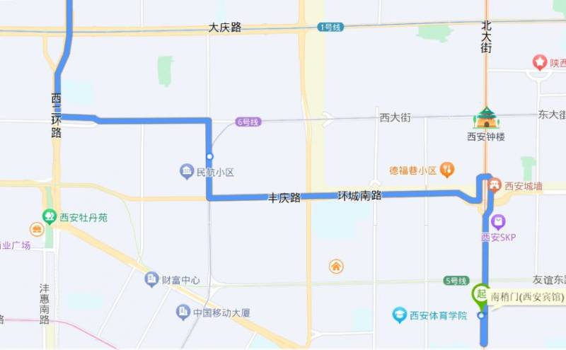 西安机场大巴首航早班线运营时间及路线