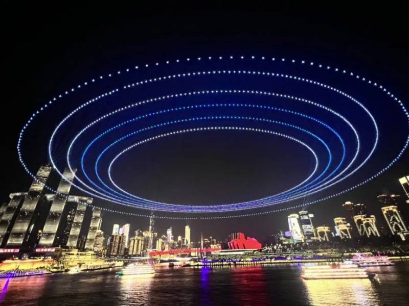2025重庆无人机表演观看攻略（时间+最佳观看地点）（2）
