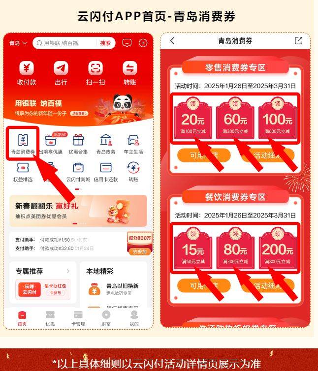 2025青岛零售消费券领取攻略（时间+方法+规则）（3）