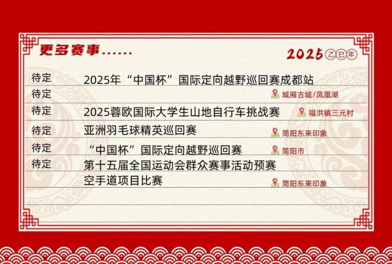 2025年成都市体育赛历（第一版）（12）