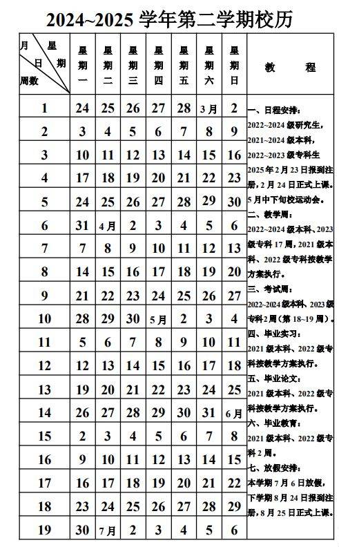 2025内蒙古财经大学春季开学时间一览 2025内蒙古财经大学春季开学时间一览