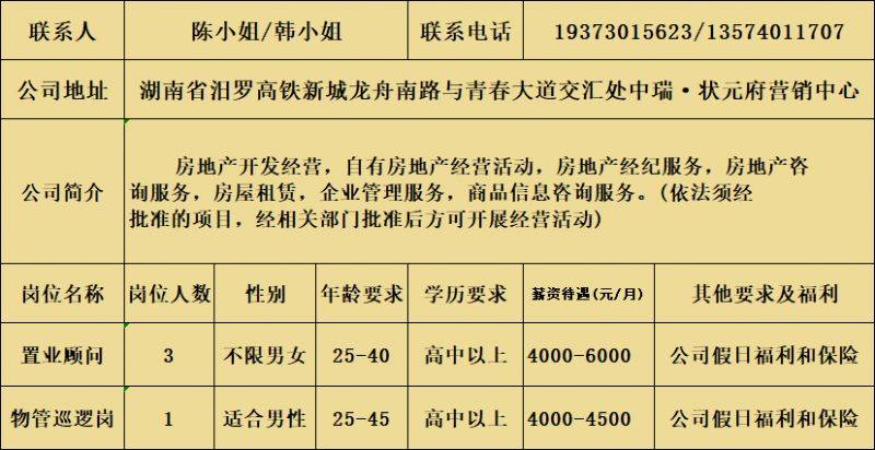 2025岳阳汨罗市春风行动招聘会(时间+地点)(13) 2025岳阳汨罗市春风行动招聘会(时间+地点)(13)
