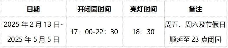 2025自贡灯会延长至5月5日（附开闭园时间）
