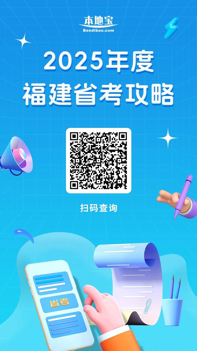 2025福建省考笔试成绩查询时间