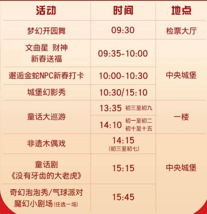 2024泉州欧乐堡童话世界营业时间