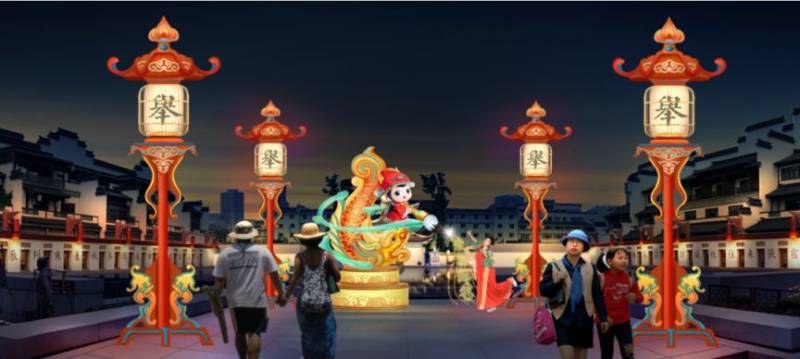 中国科举博物馆会场秦淮灯会最新消息（3）