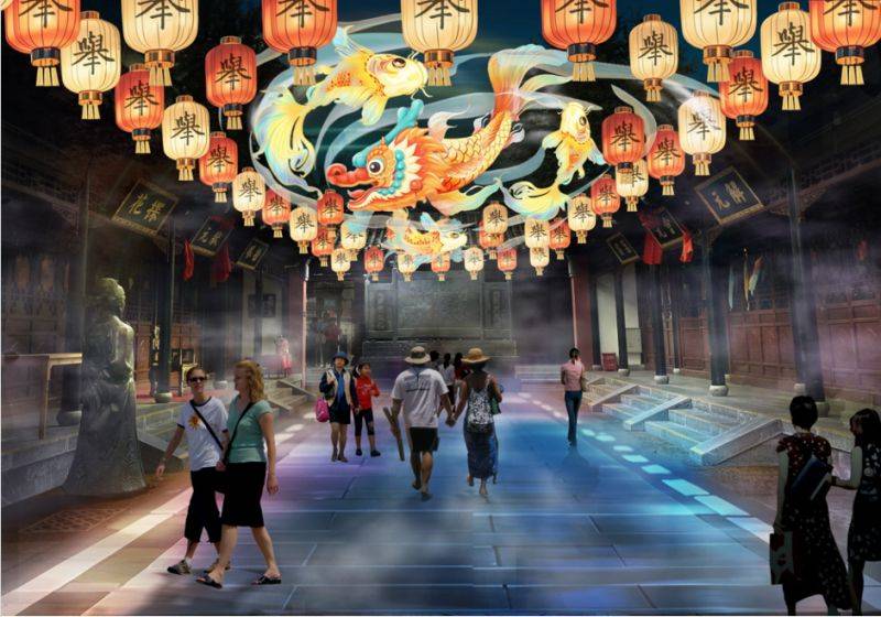 中国科举博物馆会场秦淮灯会最新消息（2）