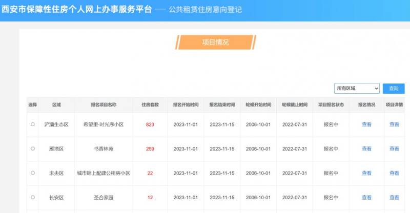 西安公租房什么时候开始摇号（附查询入口）（3）