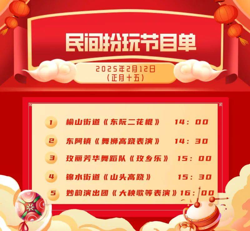 2025年平阴新春庙会活动介绍（时间+地点+庙会地图+节目单）（4）