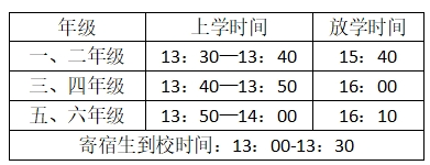 2025年春季学期安溪延迟开学时间