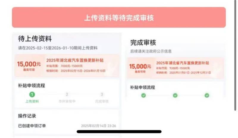 2025武汉汽车置换补贴有多少钱？（4）