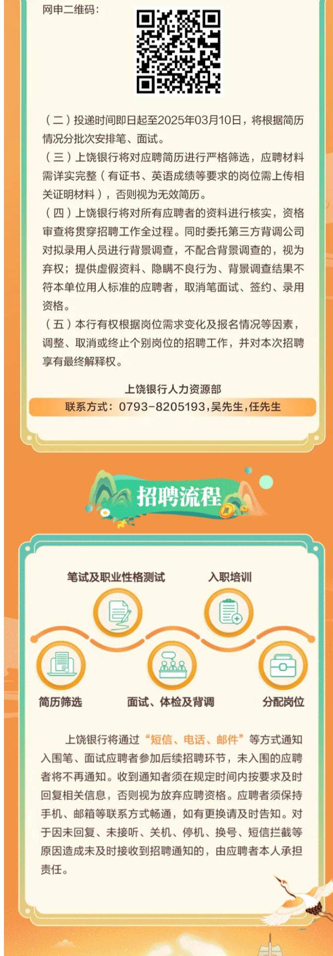 上饶银行2025年春季招聘（时间+网址+条件）（2）