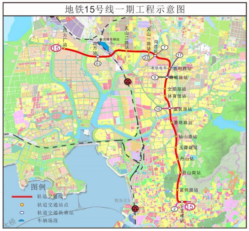 青岛地铁15号线什么时候开工？（2）