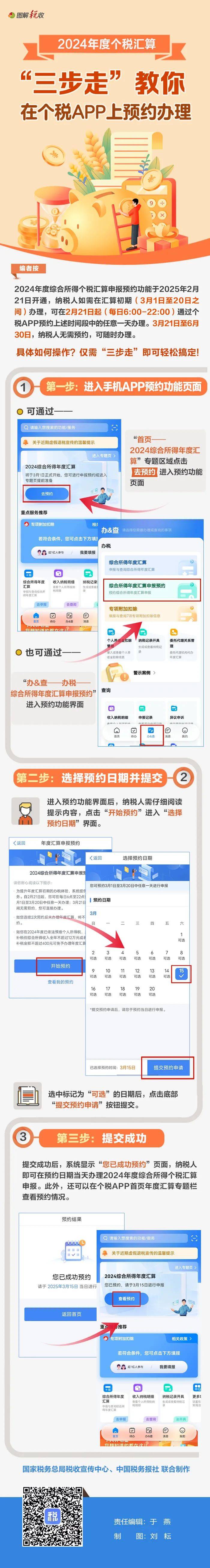 2024个税年度汇算预约办理指南(时间+入口)(2) 2024个税年度汇算预约办理指南(时间+入口)(2)