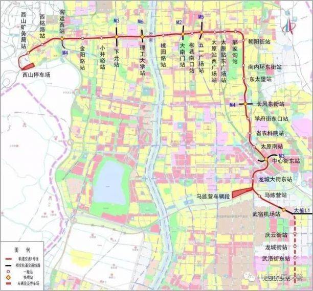 太原地铁二号线首末班车时刻表（5）