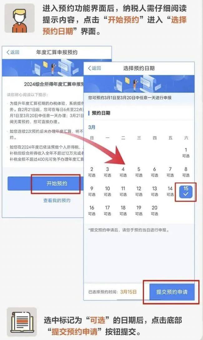 2024年度宁波个税汇算预约办理指南(2) 2024年度宁波个税汇算预约办理指南(2)