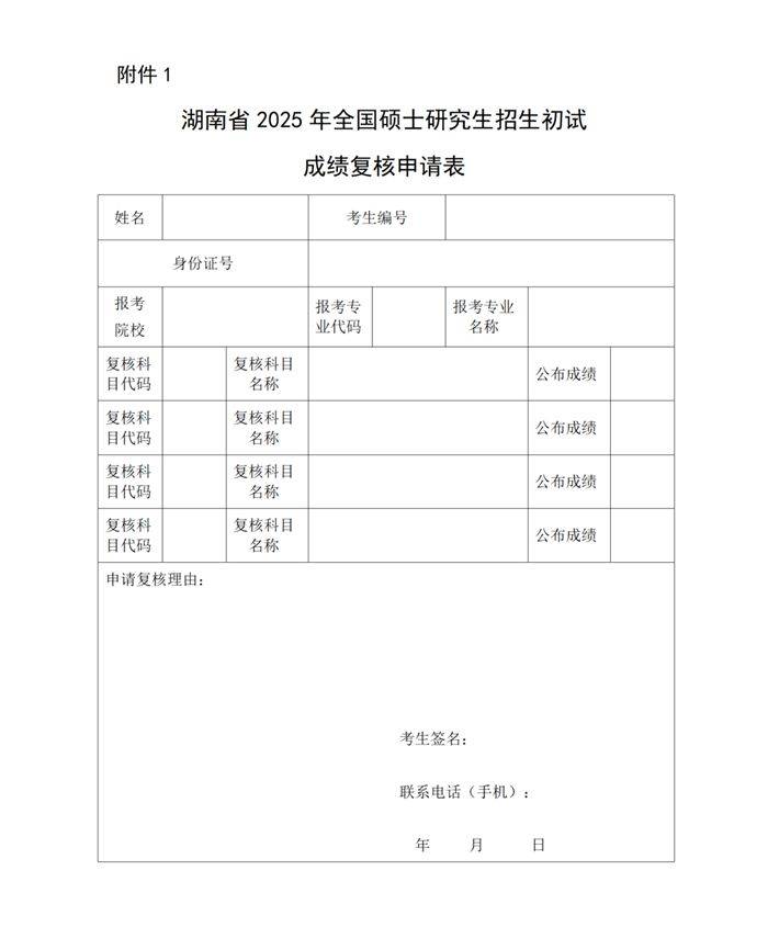2025湖南考研初试成绩公布（时间＋查询入口＋复核）（2）
