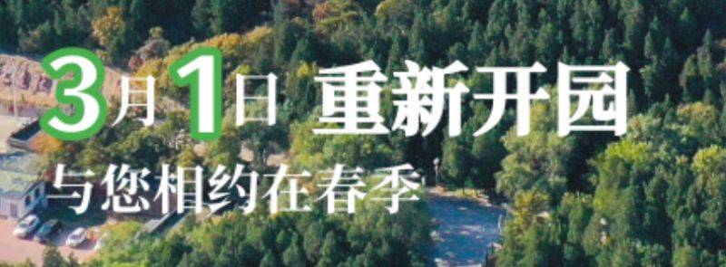 北京十三陵国家森林公园蟒山景区2025年3月1日起重新开放 北京十三陵国家森林公园蟒山景区2025年3月1日起重新开放