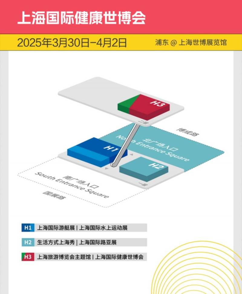 2025上海国际健康世博会举办时间+地址+门票(2) 2025上海国际健康世博会举办时间+地址+门票(2)