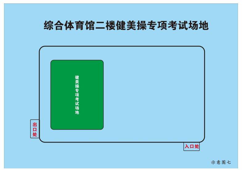 2025重庆体考考试场地示意图（7）